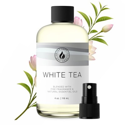 Aroma Country White Tea Diffuser Oil - Luxury Essential Oils for Diffuser Ref...