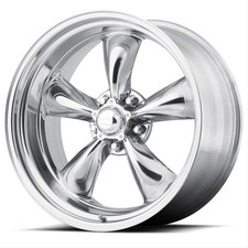 18 American Racing Vintage Vn505 Torq Thrust Ii Polished 18x9.5 5x4.75 6mm Rim
