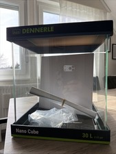 Dennerle Nano Cube 30l mit Deckel & Rückwandposter - Ungenutzt & guter Zustand
