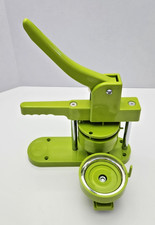 Green Button Maker Machine Press - No Extra Supplies, Machine Only