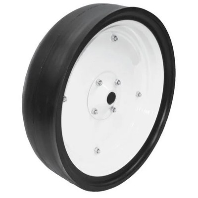 Gauge Wheel Assembly - White Steel Wheel fits Kinze 3000 3600 3700 3800 GA7949