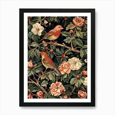 William Morris Art 47 Kunstdruck gerahmt Wandbild Poster Leinwanddruck Bild