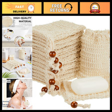 80 Pack Exfoliating Soap Saver Bags, 3.5x5.5 Inch Pouches for Handmade Soap