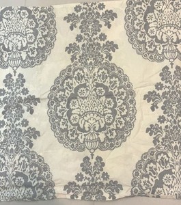 Pottery Barn Euro Pillow Sham 26 By 26 In Size Light Grey & White