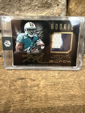 Panini 2012 Panini Black RC Number Match! Auto, Lamar Miller RPA Gold Prime/99