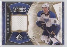 2009 SP Game Used Edition Authentic Fabrics Gold /100 Patrik Berglund #AF-PB 8tn
