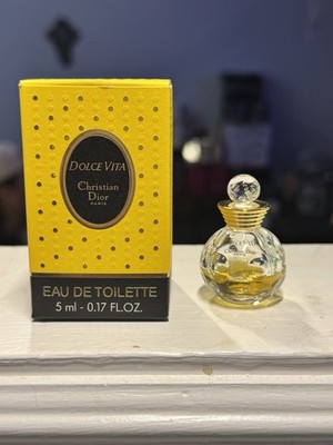 Christian Dior Dolce Vita Eau de Toilette Miniature 5ml 0.17 fl oz Perfume Box