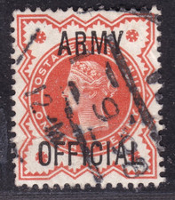 TIMBRE 1896-1901 GRANDE BRETAGNE SERVICE N° 41-OBL. TB-VOIR SCAN RV-