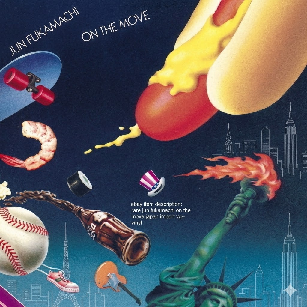 FU MANCHU アルバム13枚セット Jun Fukamachi On The Move LP VINYL W/obi MHJL-492 From Japan NEW