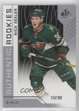 2018-19 Upper Deck SP Game Used Authentic Rookies 10/36 Nick Seeler #196 2o7