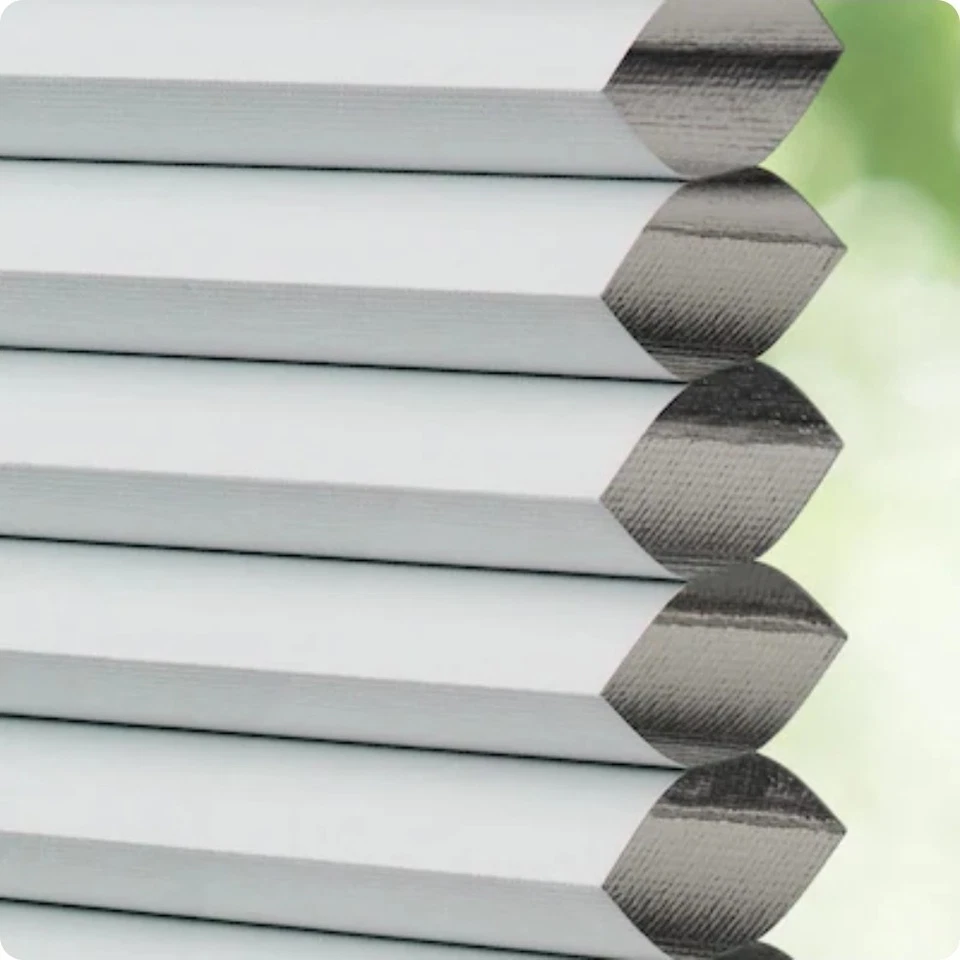 Sombra celular sem fio LEVOLOR 35 pol x 72 pol Snow Blackout - Imagem 3 de 4