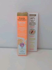 GRANDE COSMETICS GrandeBROW 2-in-1 Tinted Brow Gel  Serum-Light- 4 week supply
