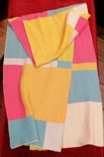 McKernan Damenschal Schurwolle Wollschal Streifen bunt neu ohne Etikett 