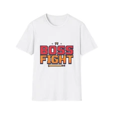 Boss Fight Retro Pixel T-Shirt – Gamer Tee, 8-Bit Pixel Art, Unisex