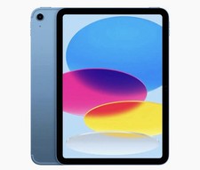 apple - 11-inch ipad a16 chip with wi-fi  Cellular - 128gb - Blue Unlocked 