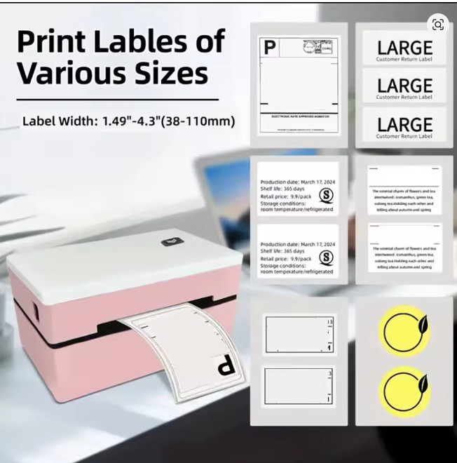 Marklife D200 – imprimante d'étiquettes thermiques Bluetooth, petite imprimante