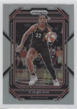2023 Panini Prizm WNBA Silver Prizm A'ja Wilson #25 14t3