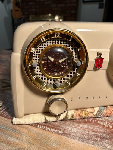 Radio a valvole metà secolo primi anni '50 Crosley D-25-TN, ricondizionata nel 2011 ~ bella ~ - Foto 8 di 15