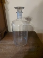 Bottiglione Vintage  In Vetro Con Tappo