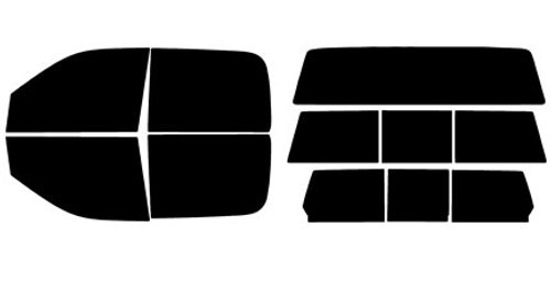 2011-26 Ram 2500 DIY 3M Ceramic Window Tint Kit – Full Car Precuts