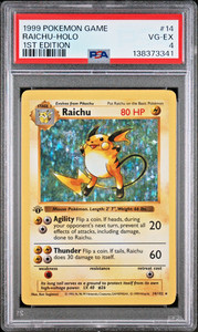 1st Edition Shadowless Raichu | eBay