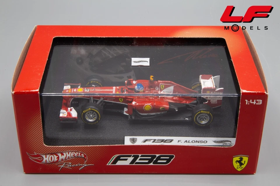 1:43 Ferrari F138 F. Alonso - HotWheels - Immagine 3 di 3