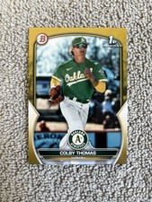 Colby Thomas 2023 Bowman Prospects Gold 20/50