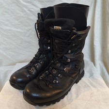 Authentic British Army AltBerg tabbing boots Brown leather combat SF-MK3 MoD