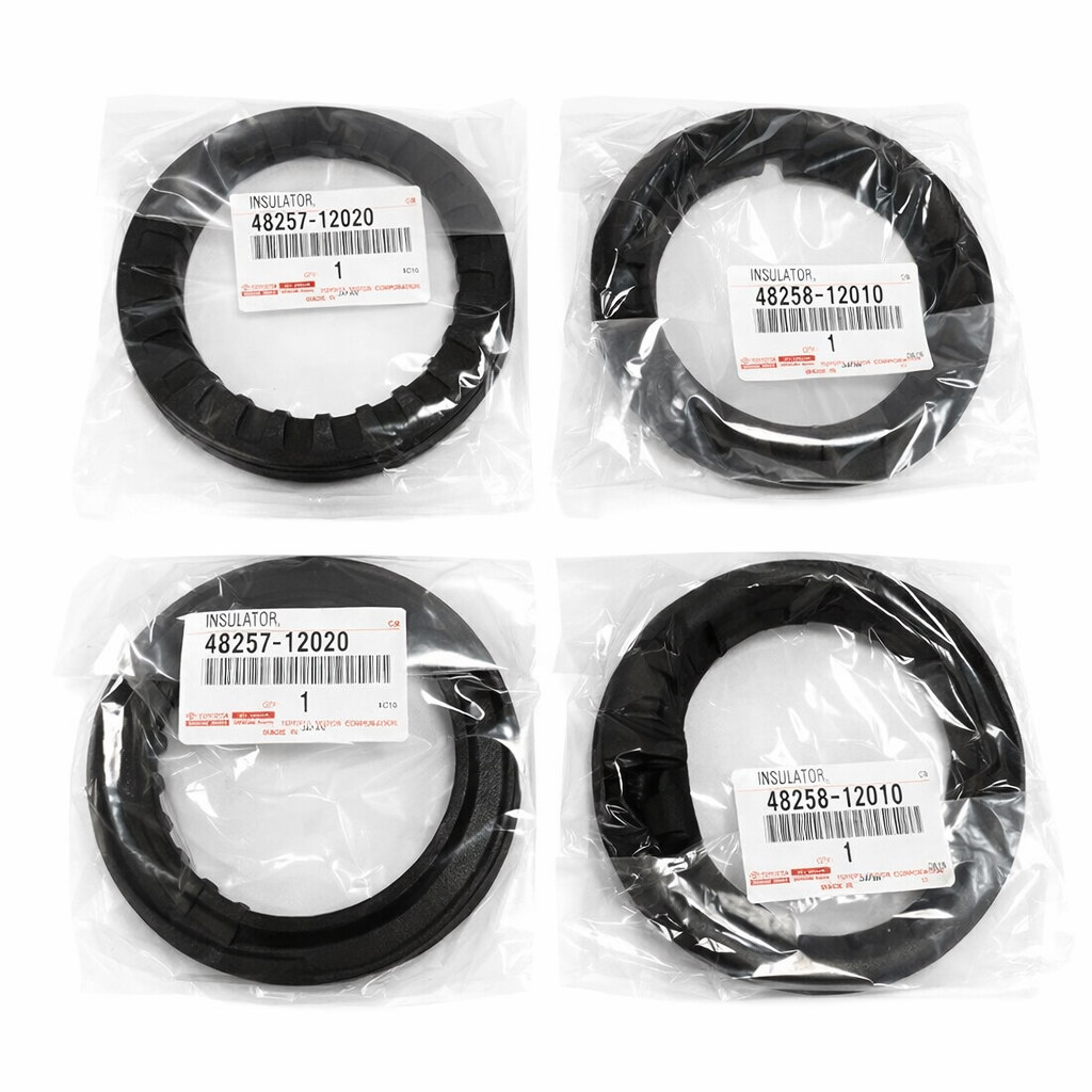 TOYOTA GENUINE COROLLA AE86 Upper & Lower Suspension Rear Coil Spring ...