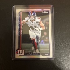 2025 Topps Chrome - Micah McFadden #232 Refractor