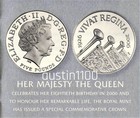 Superb 2006 QEII 80th Birthday .925 Solid Silver Proof 5 Pounds Coin Mint — photo 9