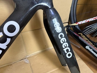 シーポ　ヴェノム　ジャンクフレームセット Ceepo Venom Carbon TT / Triathlon Bike Frame Set From Japan | eBay