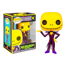 Funko Pop! Disney Jack Skellington Black Light #15 Nightmare Before Christmas