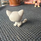Lps grey cat with textured eye                    *HASBRO* Green Flower Eyes — photo 3