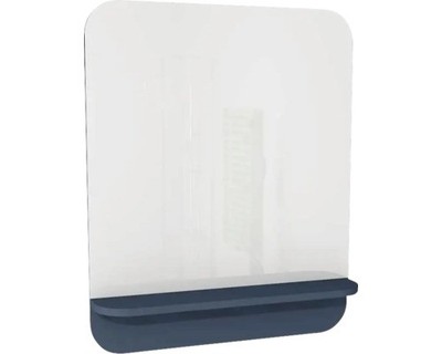 Badspiegel mit Ablage Devo Gloria 2.0 70x86x14 cm Parisian Blue glatt GL2-LUPL70