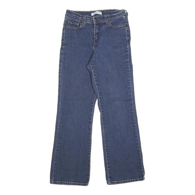 Levi's 512 Bootcut Damen Jeans Blau Slim Baumwollmischung W26 L28 Denim Freizeit