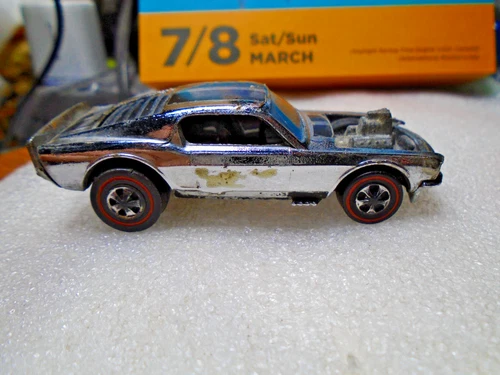 Hot Wheels Loose Redline Mustang Boss Hoss 1970 Membership Car