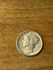1945 Mercury Dime AU