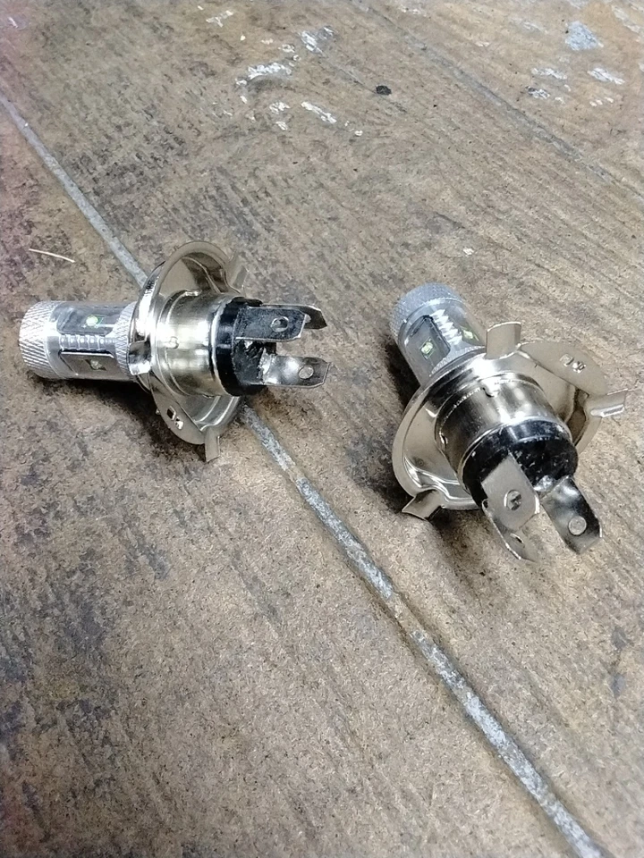 High Power H4 9003 HB2 CREE LED Bulb High Low Beam Headlight Motorcycle - Image 2 of 4