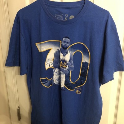 Stephen Curry Golden State Warriors Stadium Essentials Royal Blue Tee. Large