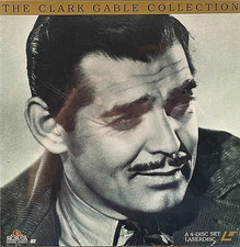 THE CLARK GABLE COLLECTION 4 CLASSIC FEATURES  4 DISC NEW LASERDISC SEALED 