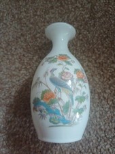 wedgewood kutani crane vase