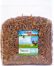 5lb Black Soldier Fly Larvae - Rich in Calcium for Healthier Chickens