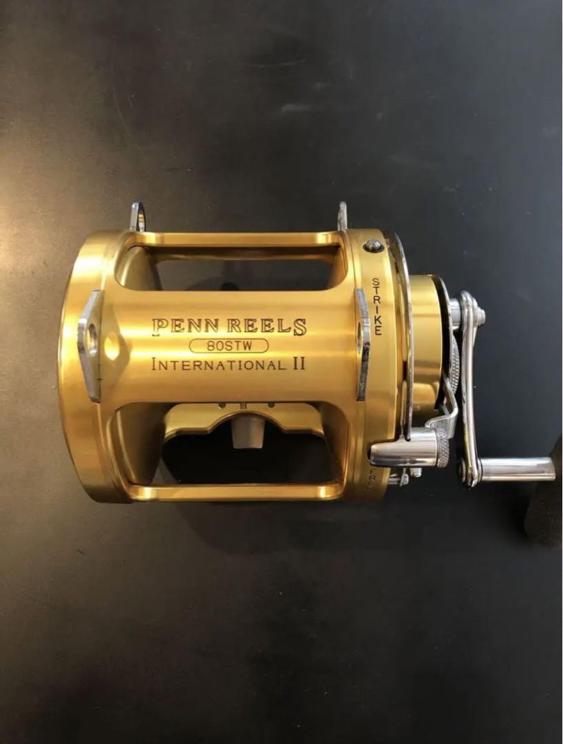 International Ii 80stw Fishing Lever Drag Big Game Trolling 