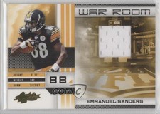 2010 Panini Absolute Memorabilia War Room Materials 79/250 Emmanuel Sanders 1b9