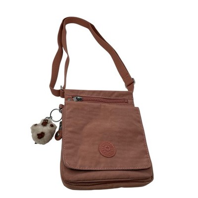 KIPLING El Dorado Small Crossbody Bag Kind Rose Pink Lightweight Adjustable