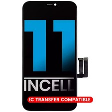 LCD Assembly With Steel Plate Pre-Installed For iPhone 11 Aftermarket / Incell