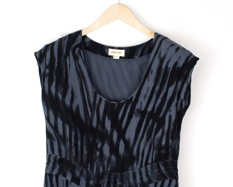 Mini vestido midi envolvente DIESEL para mujer talla S Foto 2 de 4