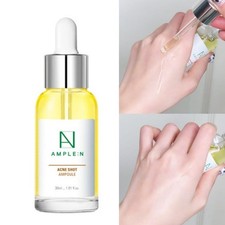 AMPLE:N Acne Shot Ampoule 30ml Acne Trouble Care Soothing Ampoule K-Cosmetics