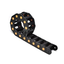 Fielect Drag Chain Cable Carrier Open Type with End Connectors R100 40X100mm ...